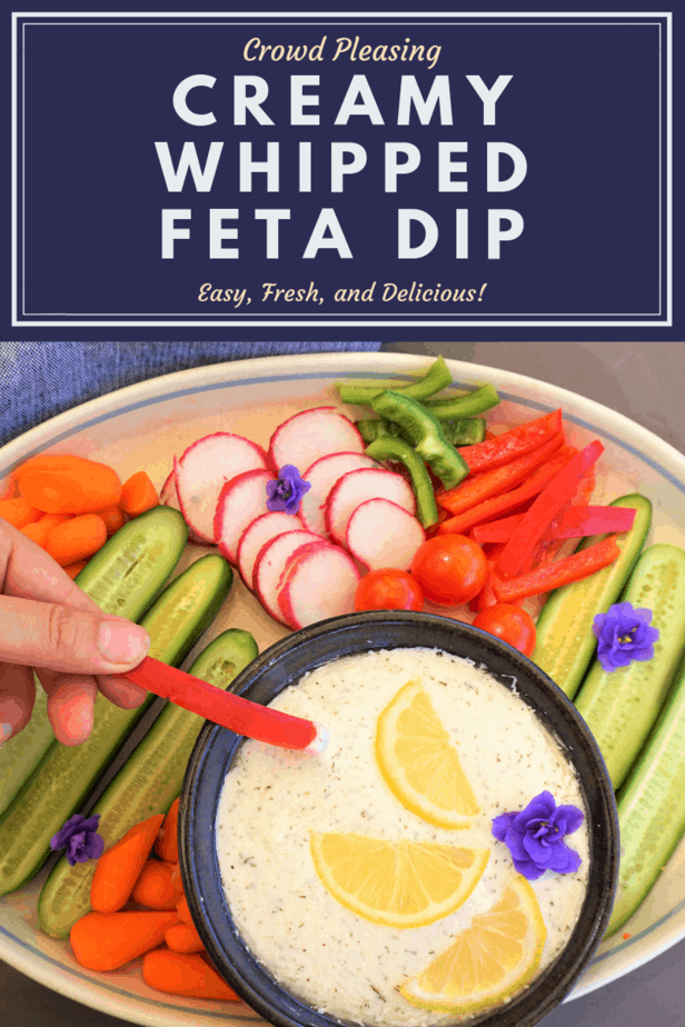 Creamy Whipped Feta Dip | Love Your Taste Buds