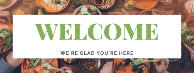welcome we're glad you're here picture of a dinner table personal chef in atlanta 